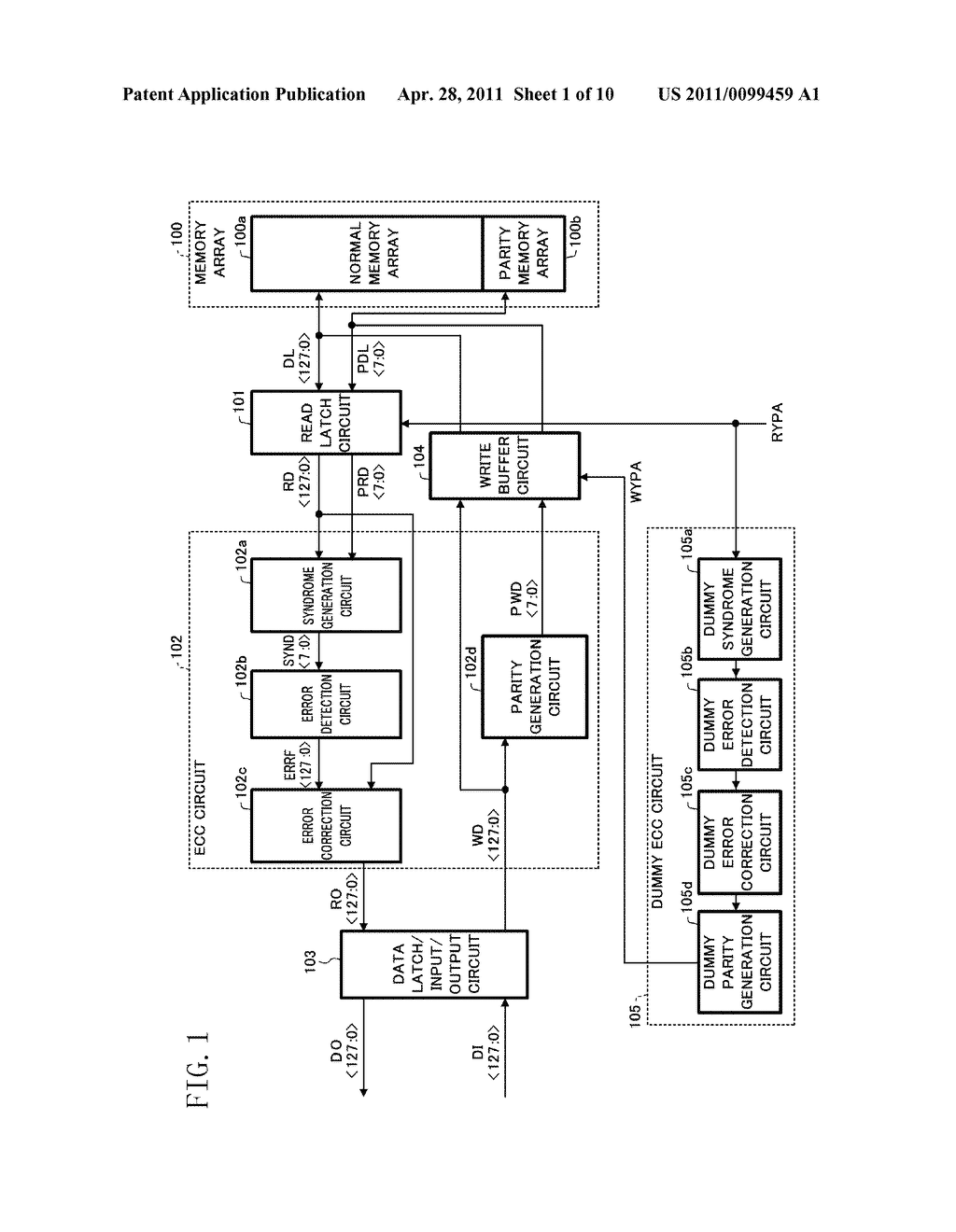 SEMICONDUCTOR MEMORY DEVICE - diagram, schematic, and image 02