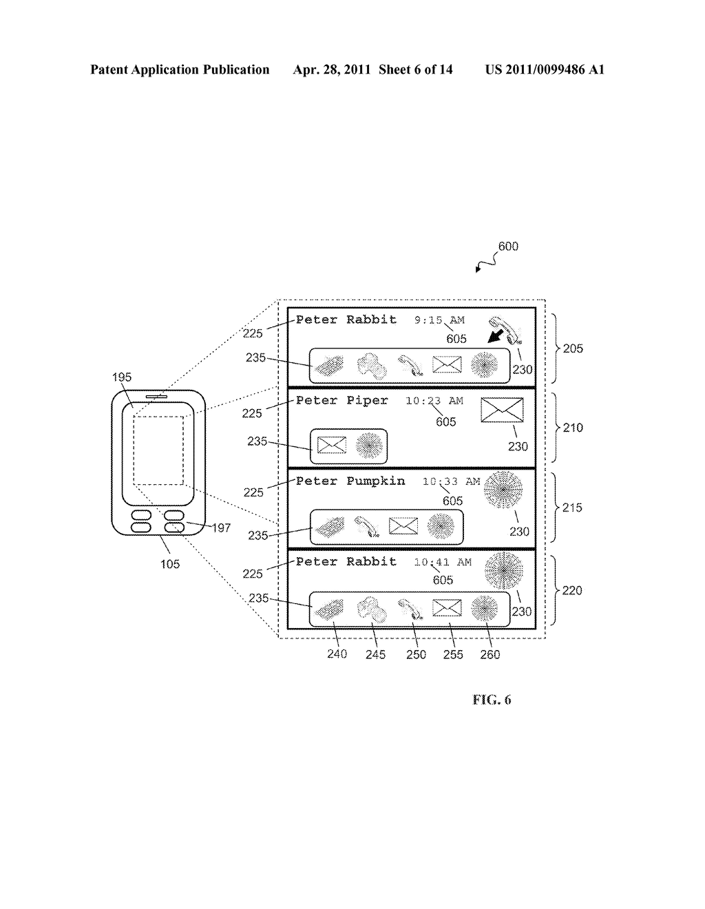 Social Messaging User Interface - diagram, schematic, and image 07