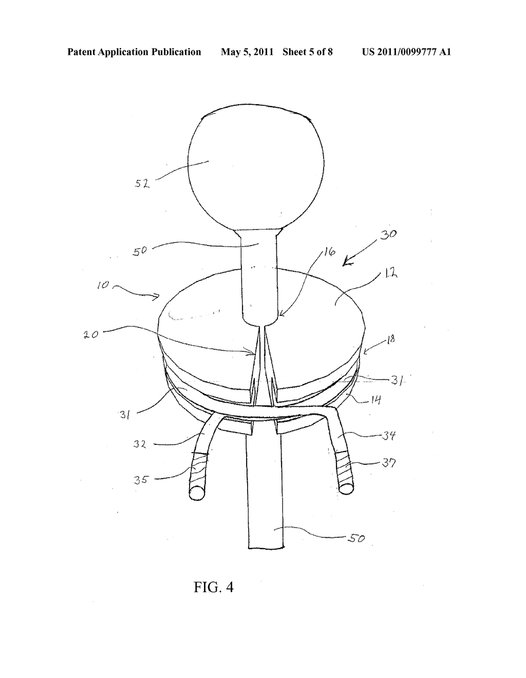 Earring Clasp Having Flexible Member - diagram, schematic, and image 06