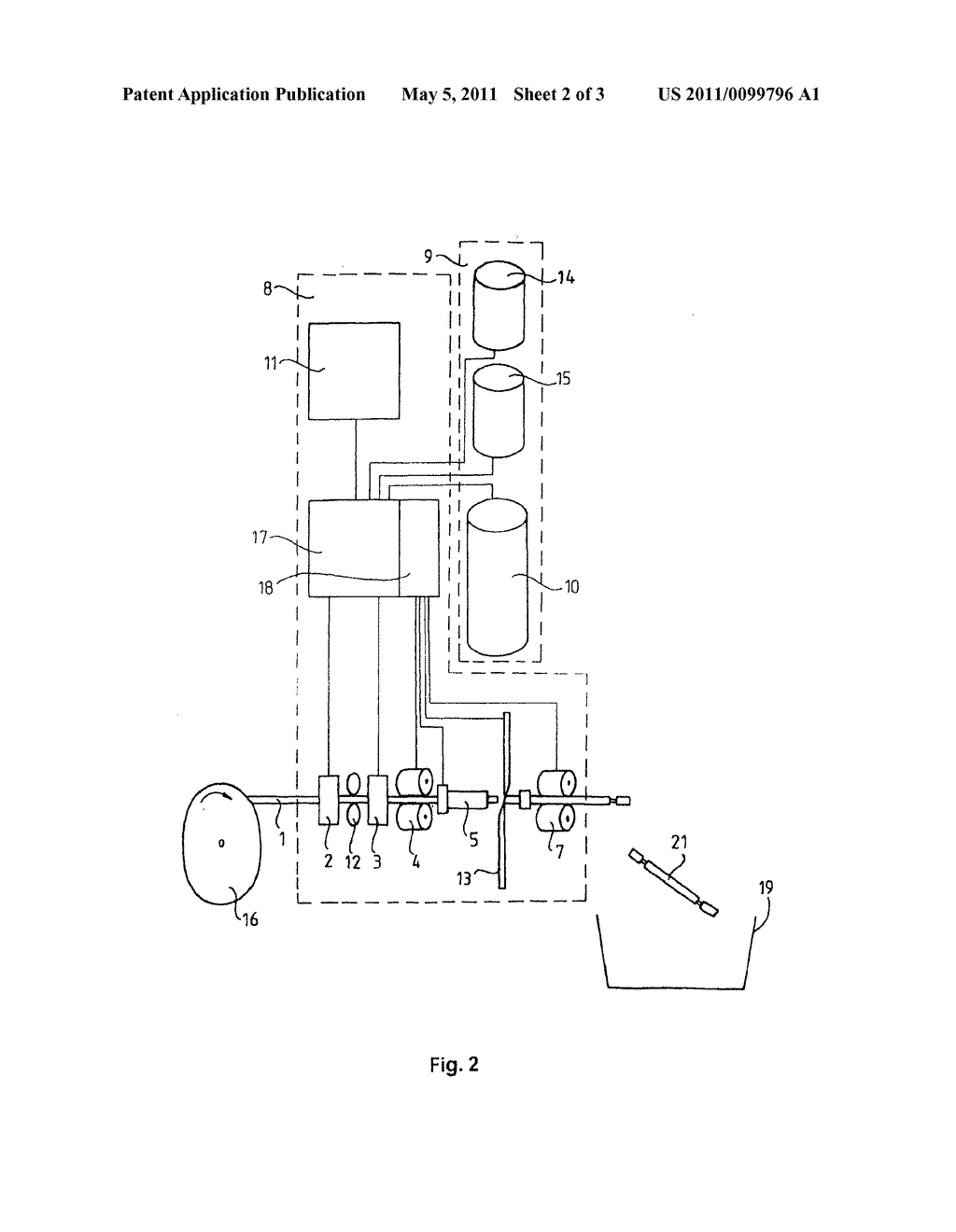 MACHINE AND METHOD FOR AUTOMATED DETECTION OF CABLES, WIRES AND PROFILES IN OR ON CABLE PROCESSING MACHINES - diagram, schematic, and image 03