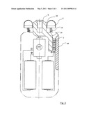 Electric Razor Having Integrated Cooling diagram and image