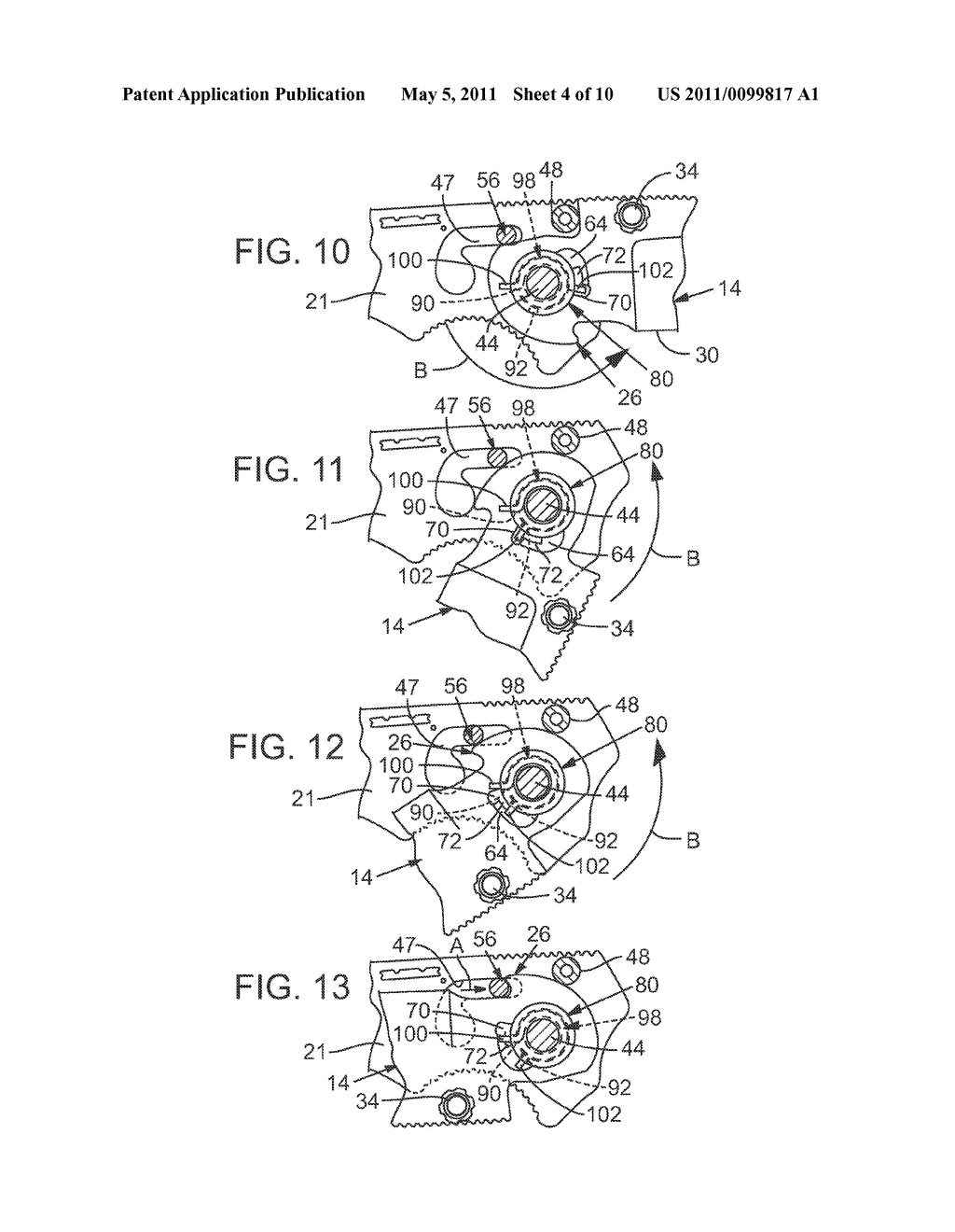 Knife Blade Opening Mechanism - diagram, schematic, and image 05