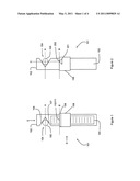 Measuring device for determining the shortest distance between features in a structure diagram and image