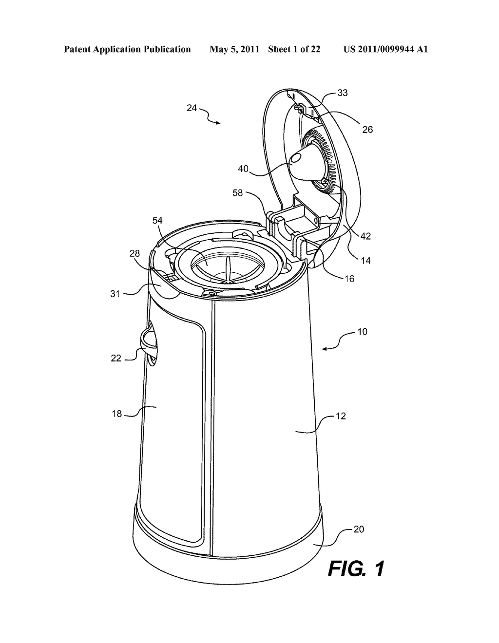 SYSTEM AND METHOD FOR DISPOSING WASTE PACKAGES SUCH AS DIAPERS - diagram, schematic, and image 02