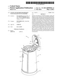 SYSTEM AND METHOD FOR DISPOSING WASTE PACKAGES SUCH AS DIAPERS diagram and image