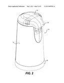 SYSTEM AND METHOD FOR DISPOSING WASTE PACKAGES SUCH AS DIAPERS diagram and image