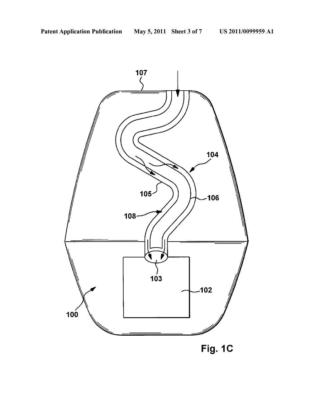 Intake filter for an internal combustion engine of a motor vehicle - diagram, schematic, and image 04