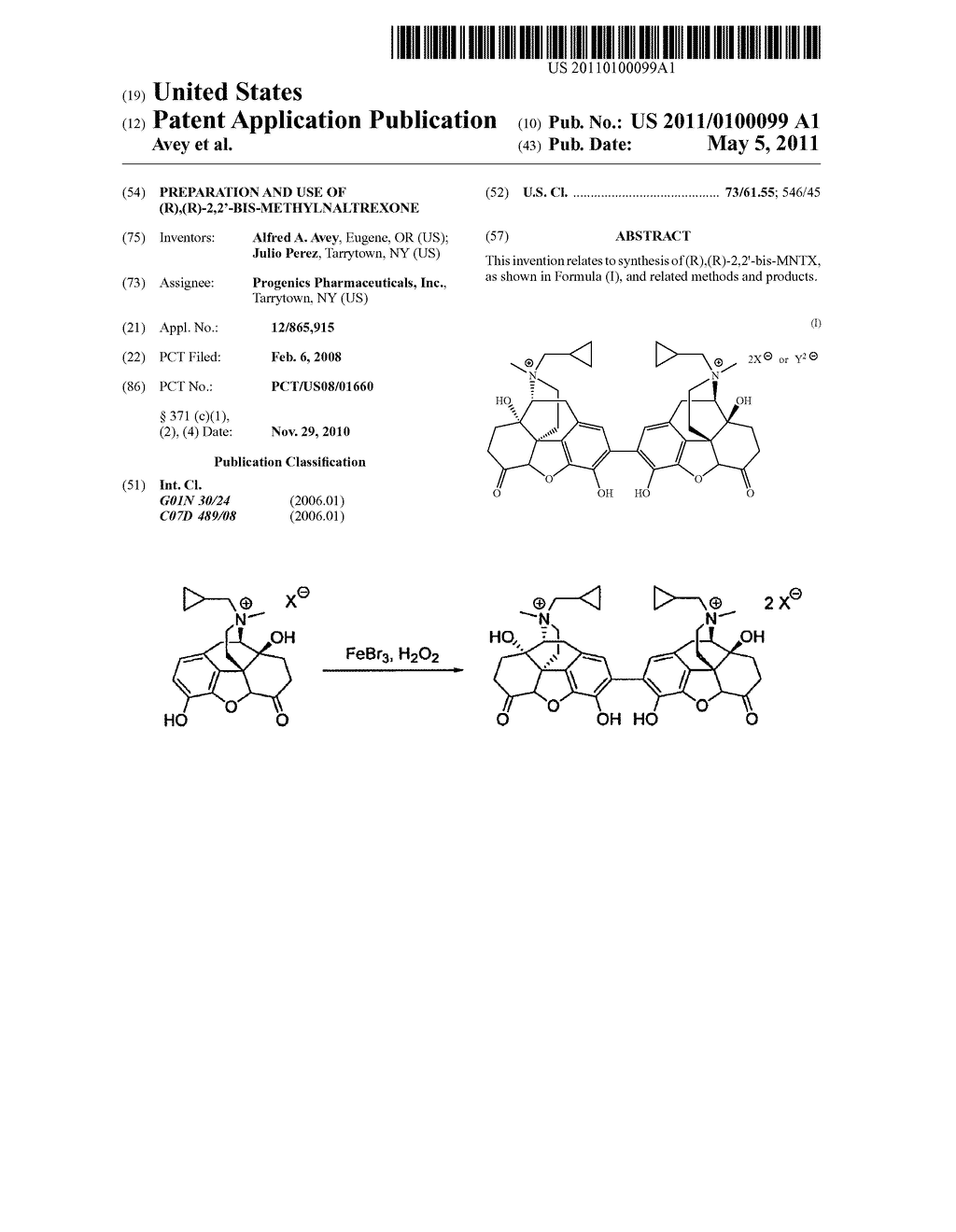 PREPARATION AND USE OF (R),(R)-2,2'-BIS-METHYLNALTREXONE - diagram, schematic, and image 01