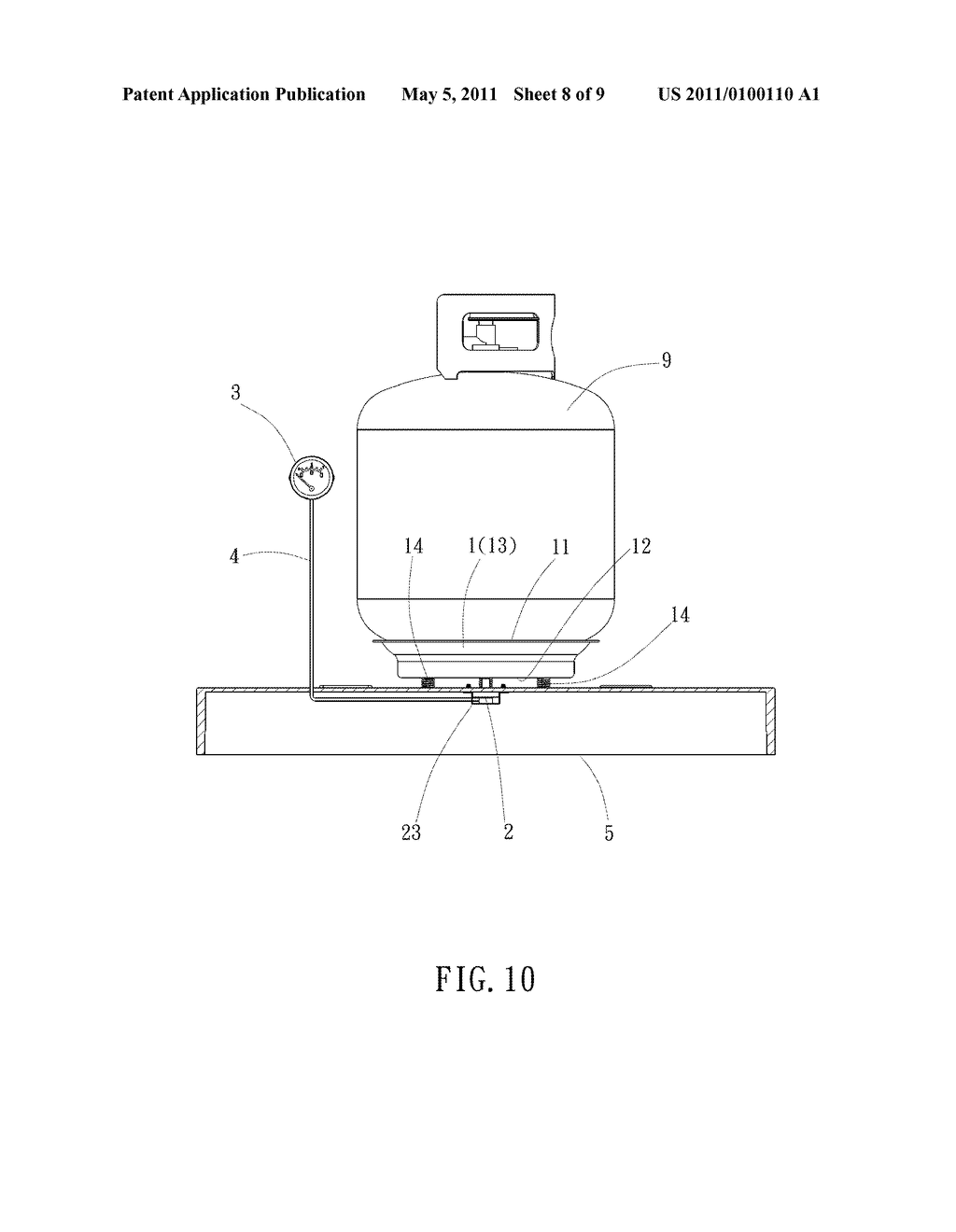 GAS CYLINDER RESIDUAL GAS VOLUME INDICATOR - diagram, schematic, and image 09