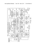 Detector of liquid consumption condition diagram and image