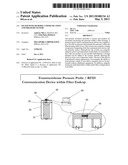 FILTER WITH MEMORY, COMMUNICATION AND PRESSURE SENSOR diagram and image