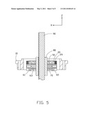 ROTATION MECHANISM AND ROBOT USING THE SAME diagram and image