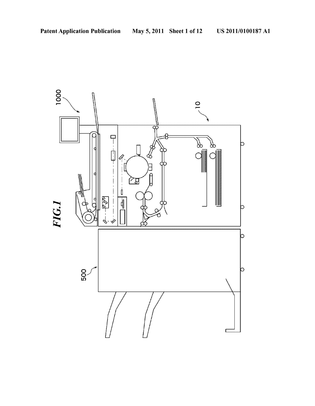 SHEET PROCESSING APPARATUS HAVING PUNCHING UNIT - diagram, schematic, and image 02