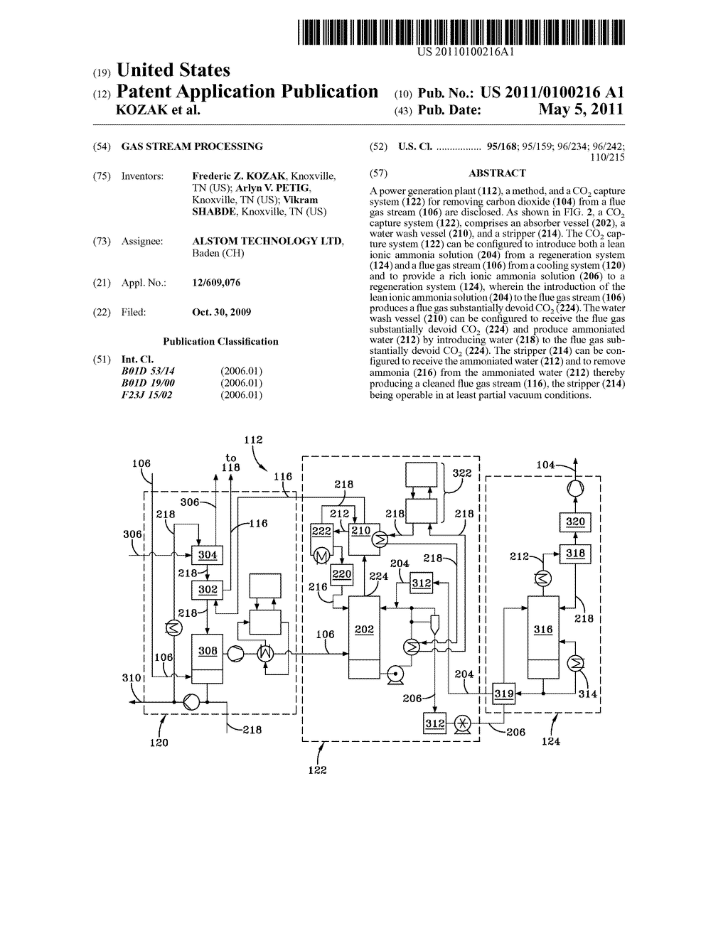 GAS STREAM PROCESSING - diagram, schematic, and image 01