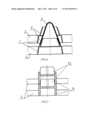  PALLET FOR TRANSPORTING AND STORING PREFORMS OF PLASTIC CONTAINERS diagram and image