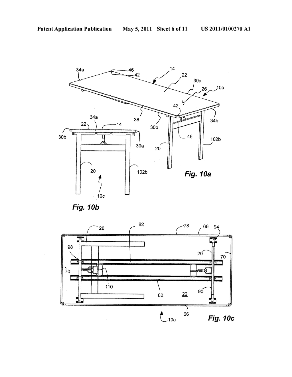 ALUMINUM TABLE WITH FLAT UPPER SURFACE - diagram, schematic, and image 07