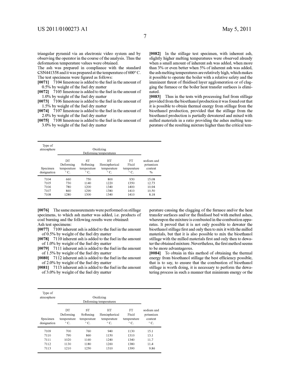 Fuel and Method of Obtaining Thermal Energy from Biomass with Low Ash-Melting temperature, in Particular from Stillage from Bioethanol Processing, and Apparatuses for the Implementation Thereof - diagram, schematic, and image 14