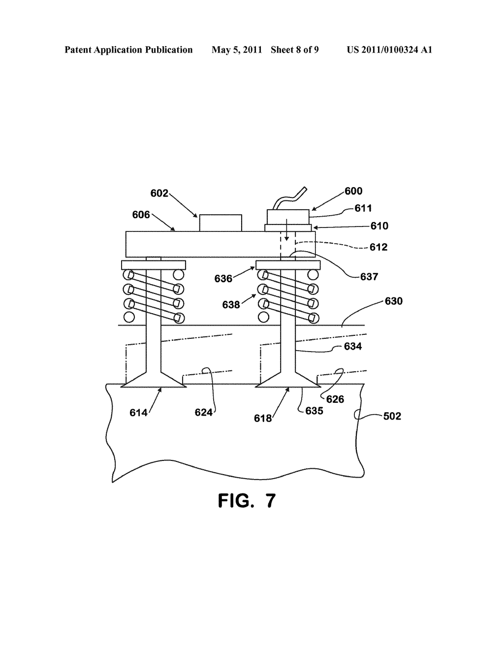 HIGH-TEMPERATURE-FLOW ENGINE BRAKE WITH VALVE ACTUATION - diagram, schematic, and image 09