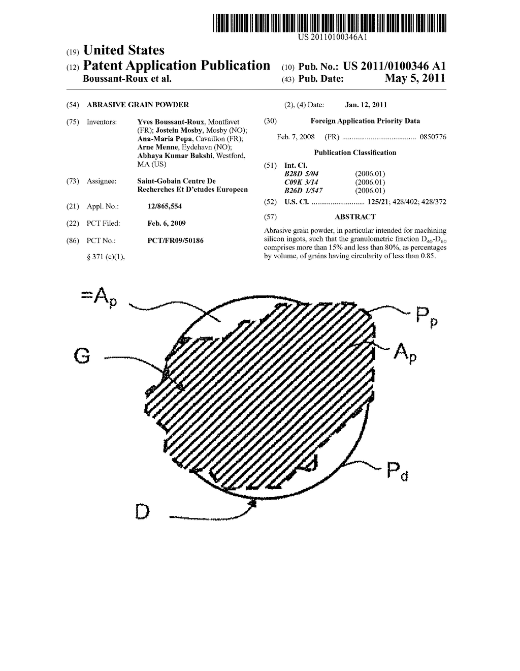 ABRASIVE GRAIN POWDER - diagram, schematic, and image 01