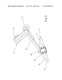 DEVICE FOR LIFTING A BOTTOM SIDE WALL OF A TYRE IN A TYRE REMOVING MACHINE diagram and image