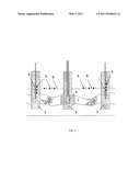 METHOD FOR MONITORING FLOOD FRONT MOVEMENT DURING FLOODING OF SUBSURFACE FORMATIONS diagram and image