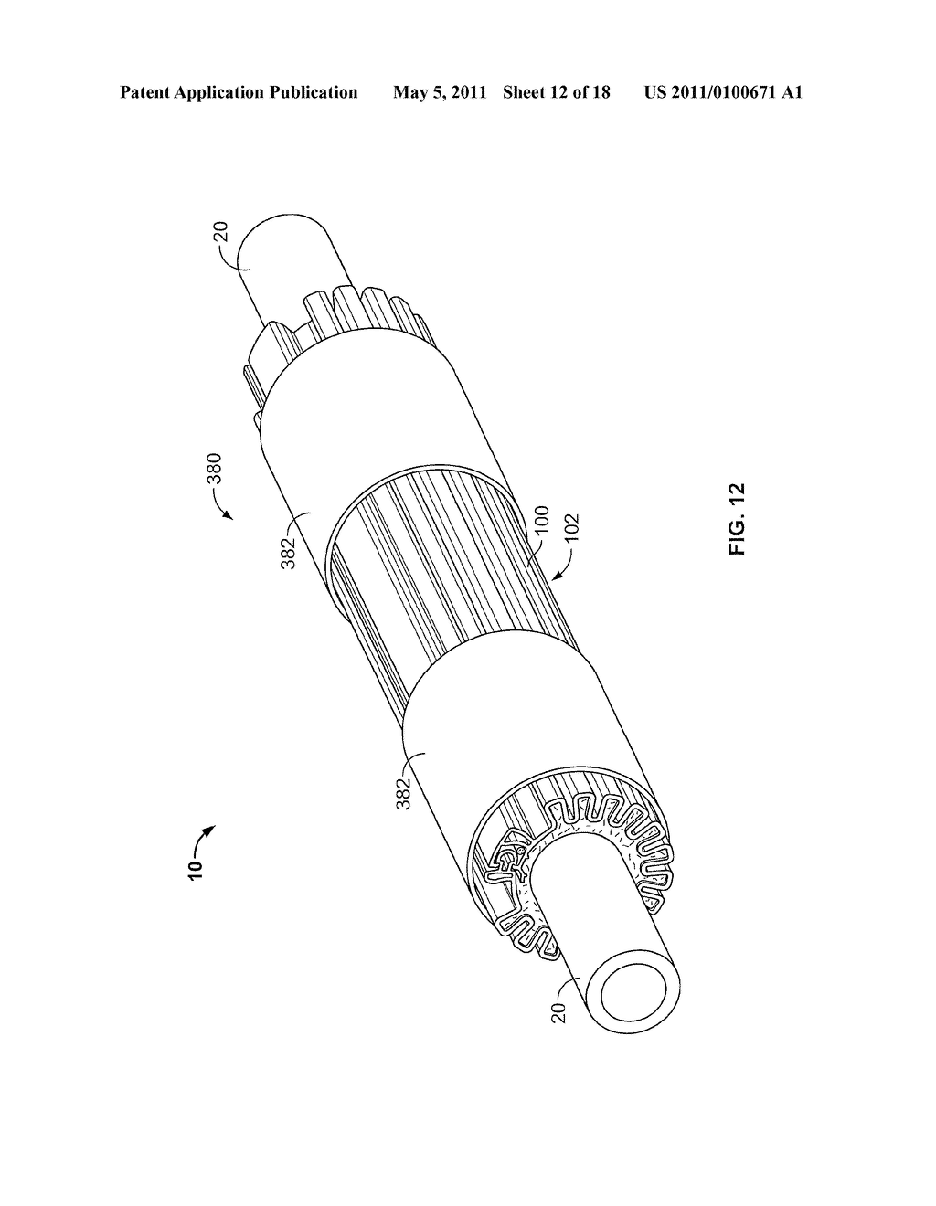 WRAP-AROUND CABLE SLEEVE ASSEMBLIES AND METHODS FOR MAKING AND USING THE SAME - diagram, schematic, and image 13