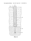 METHOD AND SYSTEM FOR INSTALLING GEOTHERMAL TRANSFER APPARATUSES WITH A SONIC DRILL AND A REMOVABLE OR RETRIEVABLE DRILL BIT diagram and image