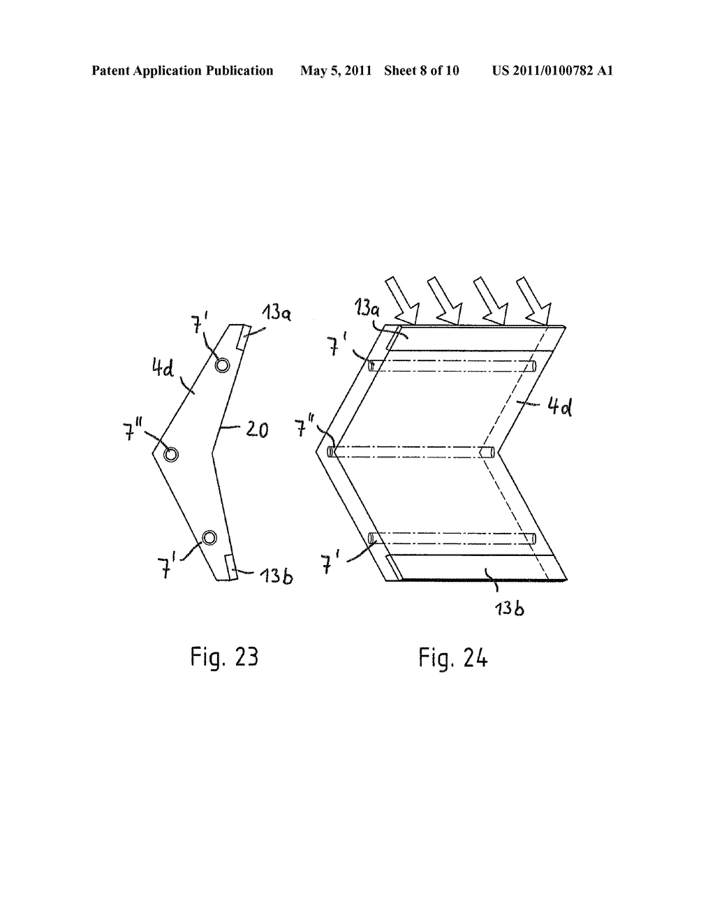 Device for Stripping Off Material from a Conveyor Belt of a Belt Conveyor - diagram, schematic, and image 09