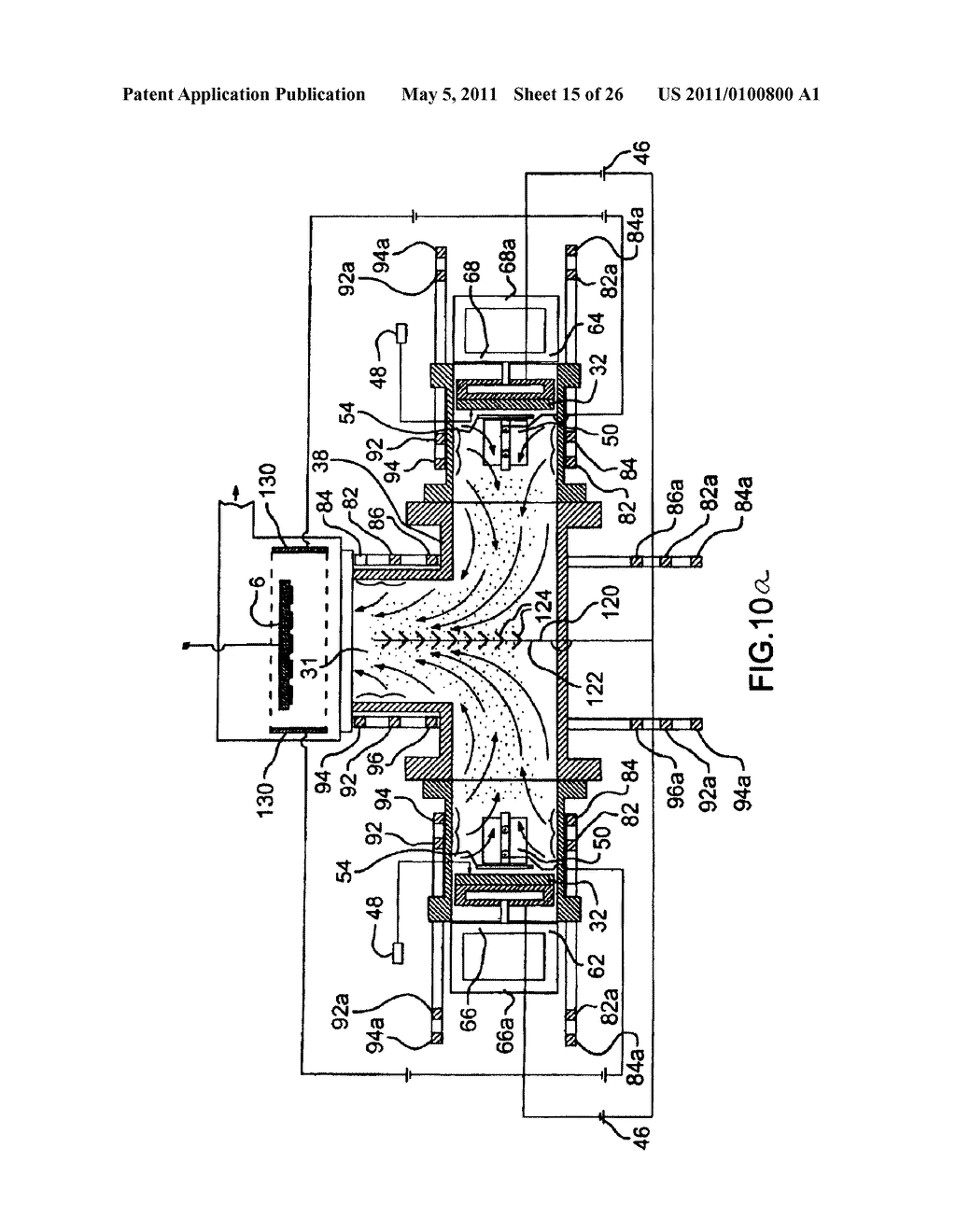 Rectangular Filtered Vapor Plasma Source and Method of Controlling Vapor Plasma Flow - diagram, schematic, and image 16