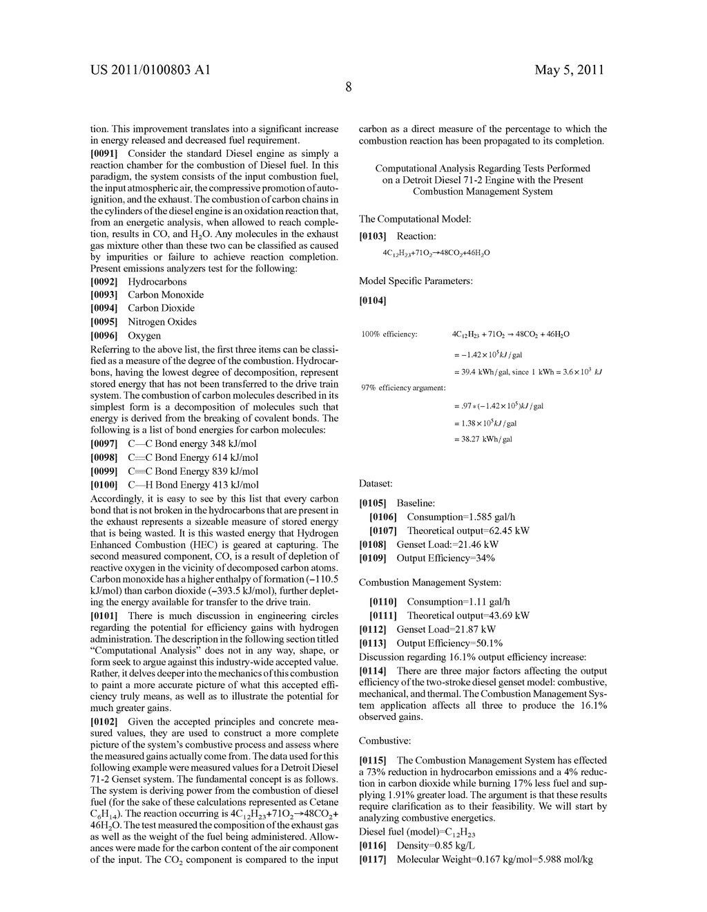 SYSTEM FOR PRODUCING A SUBSTANTIALLY STOICHIOMETRIC MIX OF HYDROGEN AND OXYGEN USING A PLURALITY OF ELECTROLYTIC CELLS - diagram, schematic, and image 15