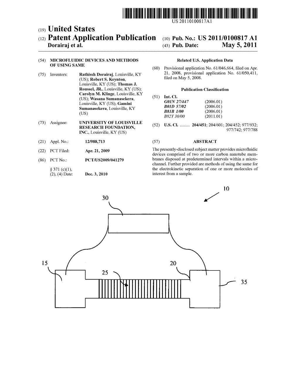 MICROFLUIDIC DEVICES AND METHODS OF USING SAME - diagram, schematic, and image 01