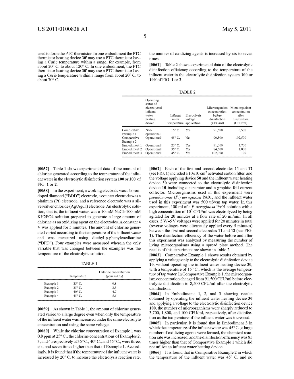 ELECTROLYTIC DISINFECTION SYSTEM AND METHOD FOR PURIFYING WATER - diagram, schematic, and image 09