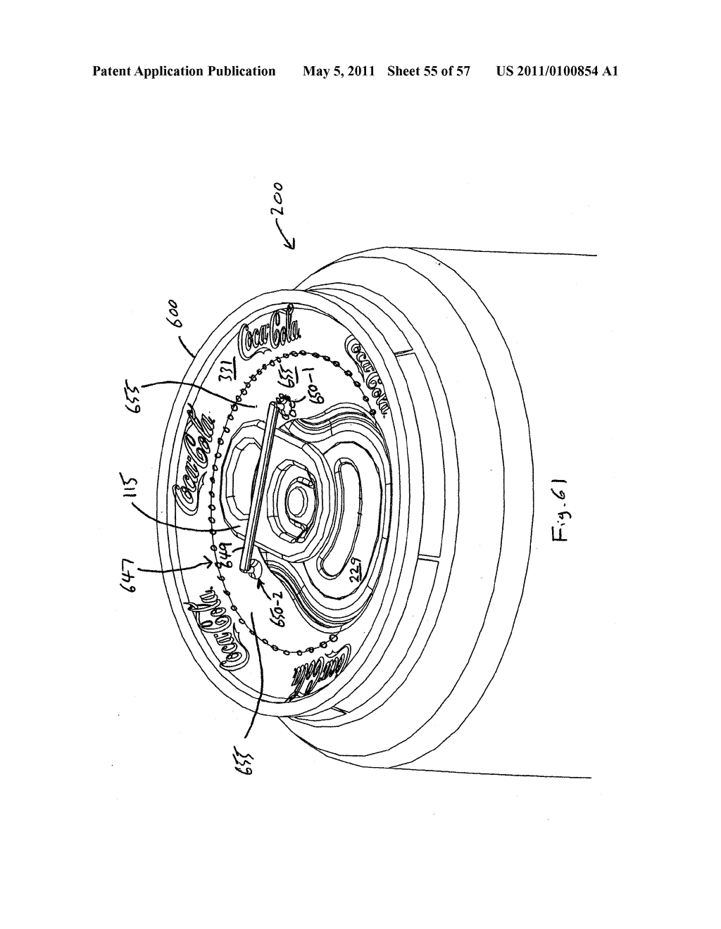 BEVERAGE CAN MARKETING DEVICE - diagram, schematic, and image 56