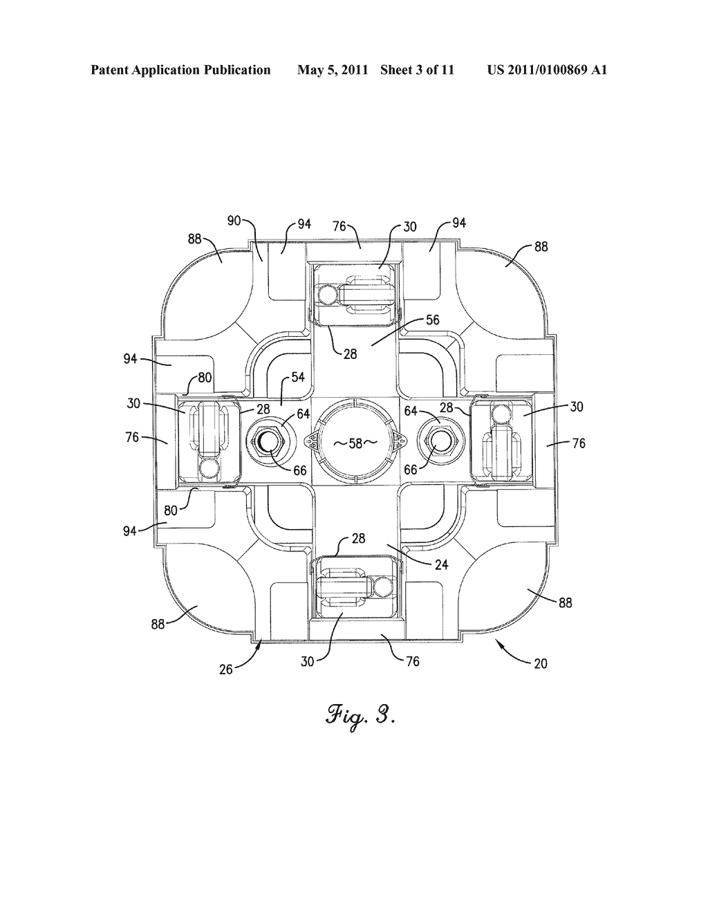 PROTECTION AND CONTAINMENT SYSTEM FOR CO-PACKAGED CONTAINERS - diagram, schematic, and image 04