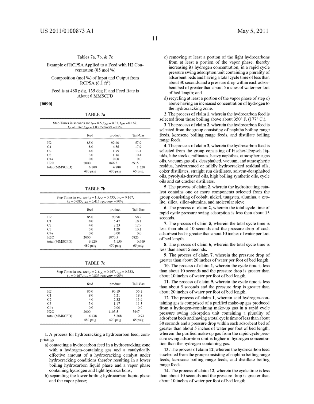 Hydrocracking of Heavy Feedstocks with Improved Hydrogen Management - diagram, schematic, and image 15