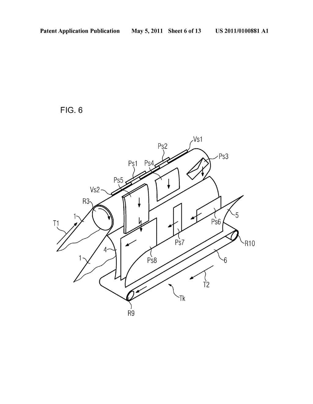 APPARATUS AND METHOD FOR PROCESSING ARTICLES OF DIFFERENT DIMENSIONS - diagram, schematic, and image 07