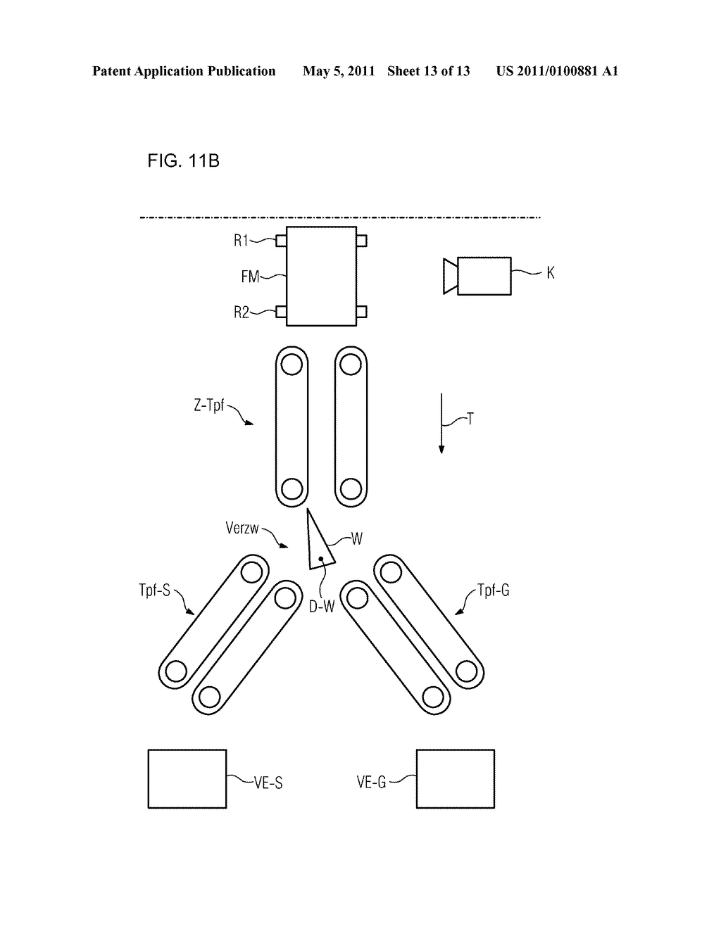 APPARATUS AND METHOD FOR PROCESSING ARTICLES OF DIFFERENT DIMENSIONS - diagram, schematic, and image 14