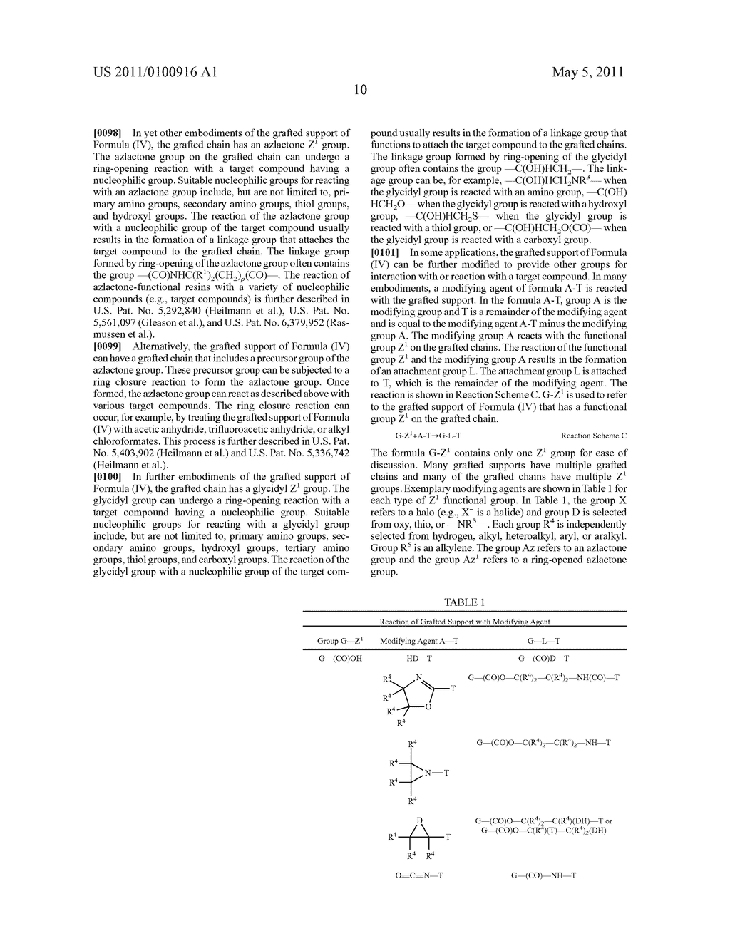 SOLID SUPPORT WITH A GRAFTED CHAIN - diagram, schematic, and image 11