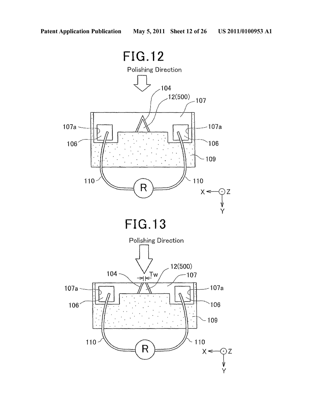 METHOD FOR PRODUCING THIN FILM MAGNETIC HEAD HAVING MAGNETORESISTIVE EFFECT ELEMENT - diagram, schematic, and image 13