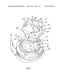 TAMPER-EVIDENT CONTAINER CLOSURE WITH FLIP-TOP CAP diagram and image