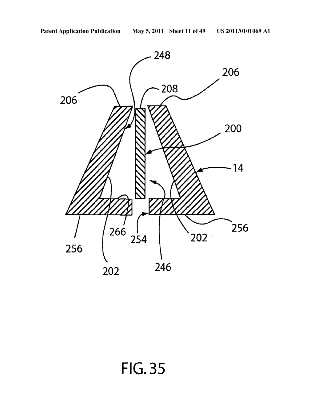 Surgical Stapler with Direct Sled to Staple Contact - diagram, schematic, and image 12