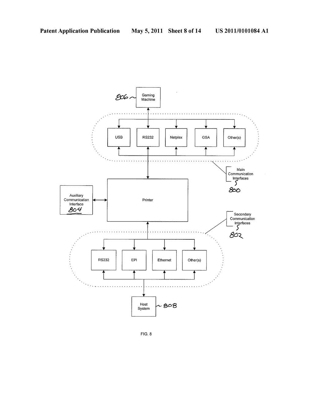 MODULAR GAMING TRANSACTION PRINTER - diagram, schematic, and image 09