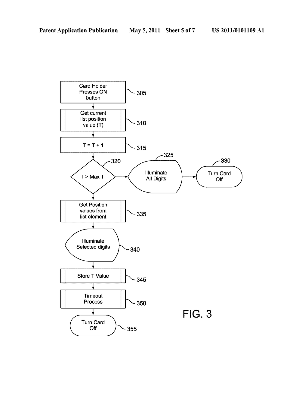 CARD WITH ILLUMINATED CODES FOR USE IN SECURE TRANSACTIONS - diagram, schematic, and image 06