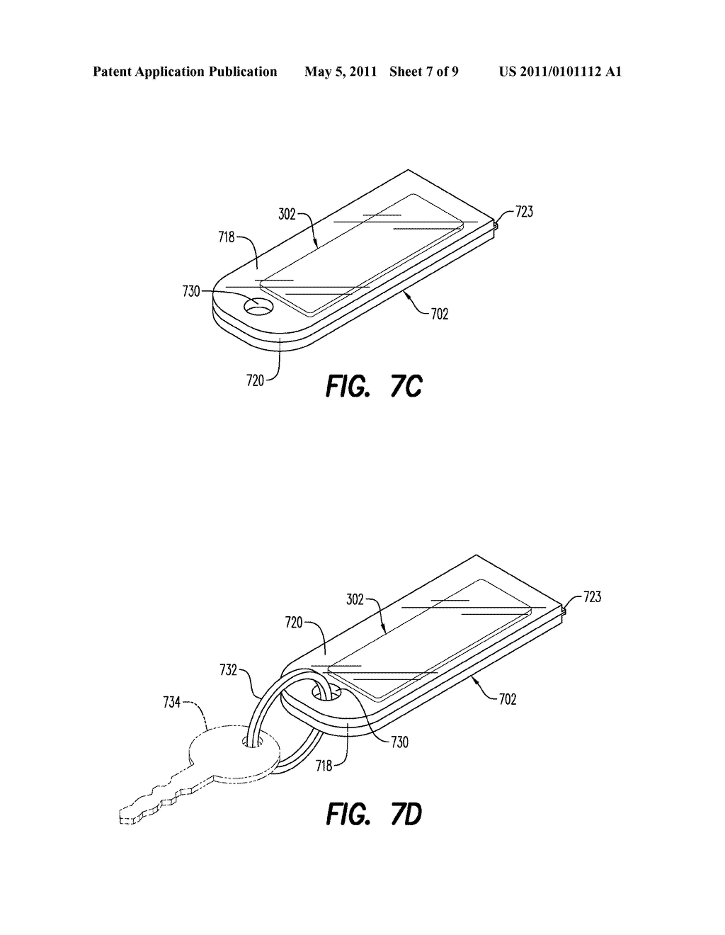 METHOD, APPARATUS, ASSEMBLY AND KIT FOR IDENTIFICATION TOKEN - diagram, schematic, and image 08