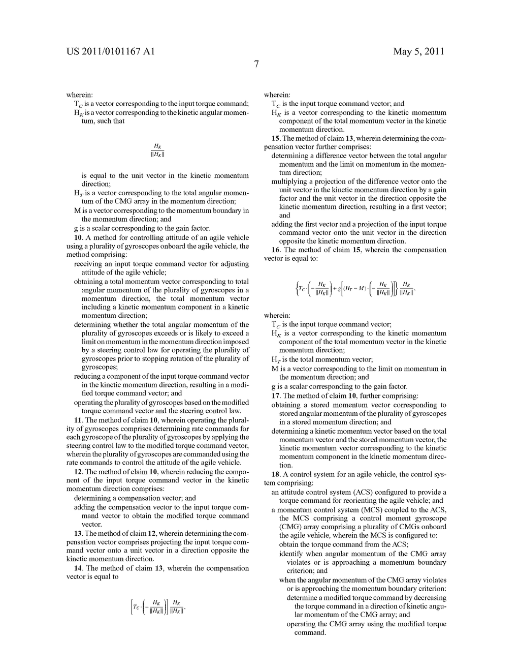 METHODS AND SYSTEMS FOR IMPOSING A MOMENTUM BOUNDARY WHILE REORIENTING AN AGILE VEHICLE WITH CONTROL MOMENT GYROSCOPES - diagram, schematic, and image 12