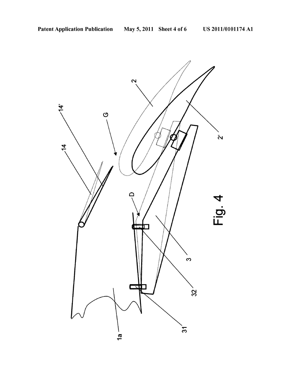 High Lift System For An Aircraft - diagram, schematic, and image 05