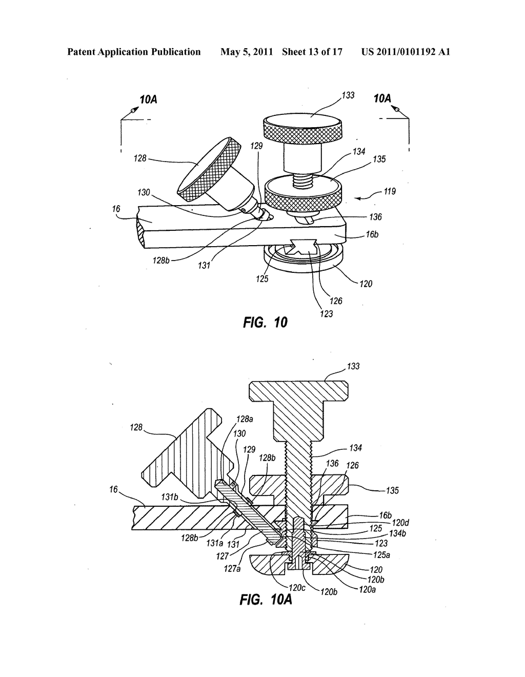 Multipurpose ball joint assembly and work holding devices - diagram, schematic, and image 14