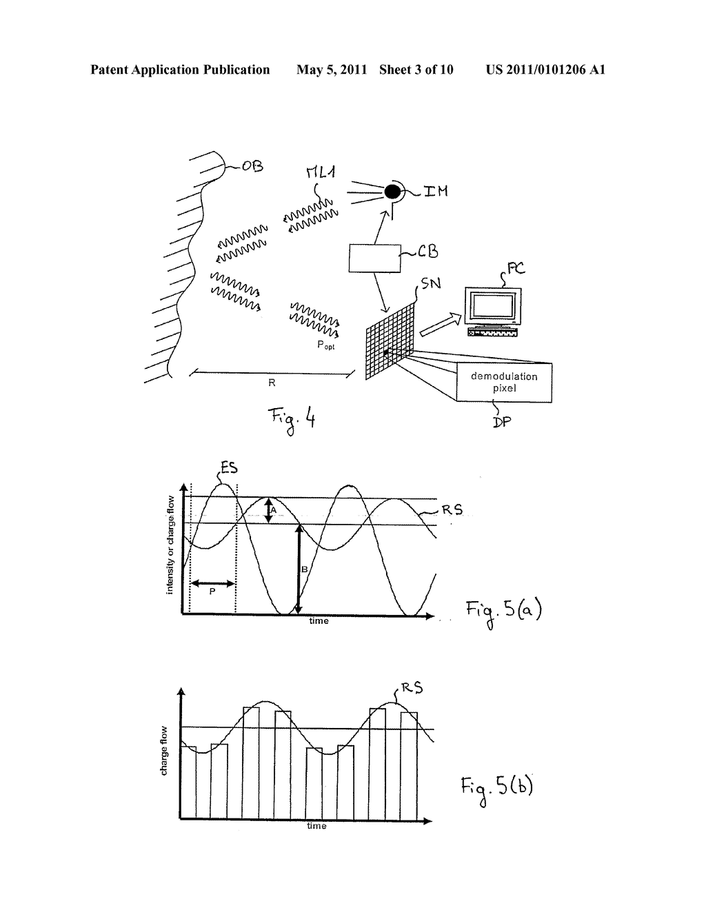 Device and Method for the Demodulation of Modulated Electromagnetic Wave Fields - diagram, schematic, and image 04