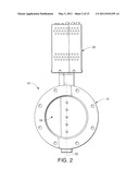 BUTTERFLY VALVE AND SYSTEM EMPLOYING SAME AND METHOD FOR USING SAME FIELD diagram and image