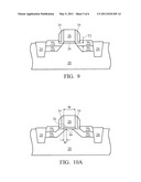 MOS Devices with Partial Stressor Channel diagram and image